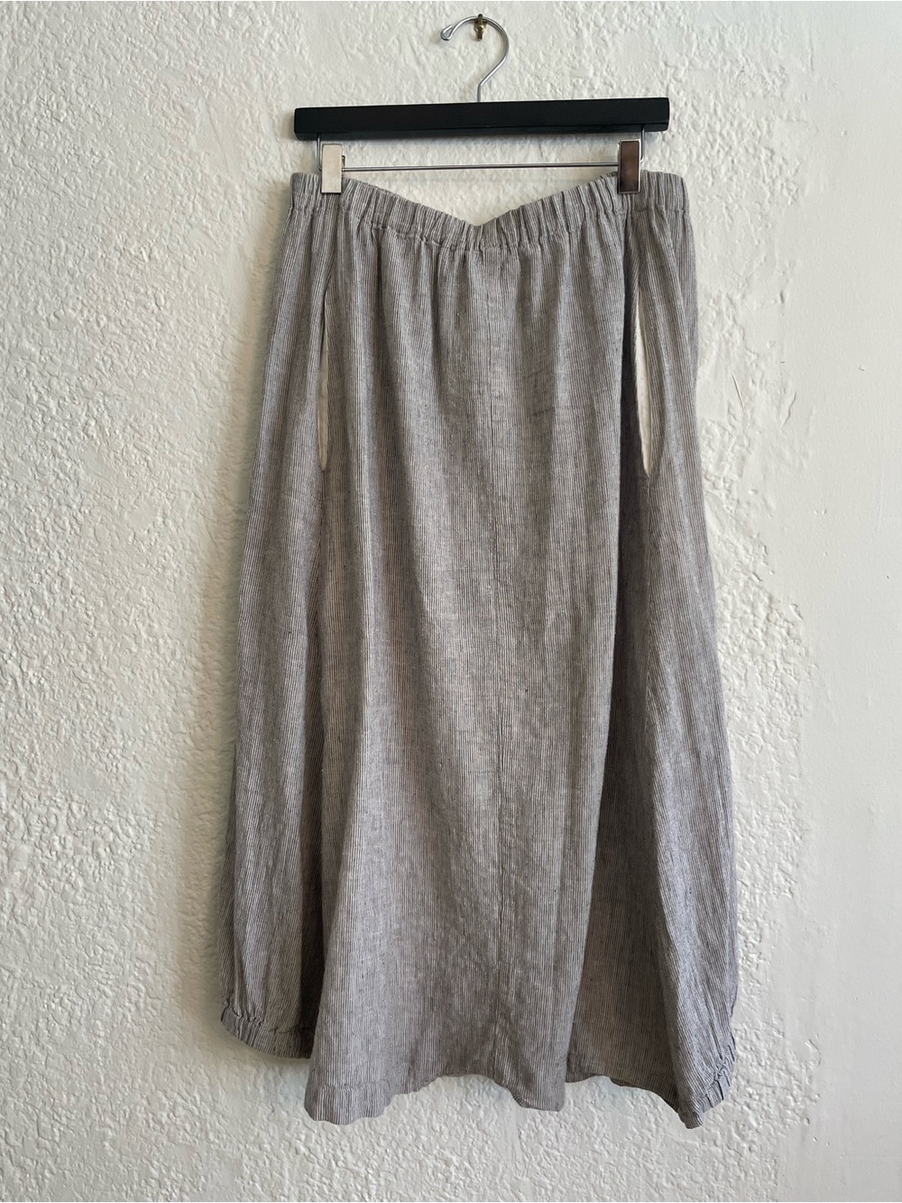 Moyuru Japan Avant- Garde Linen Lagenlook Balloon Pants M